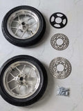 Razdesigns CNC CHROME SUPERMOTO WHEELSET *Pre-order now*